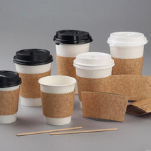Load image into Gallery viewer, 50pcs High White Coffee Cups