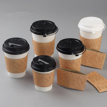 Load image into Gallery viewer, 50pcs High White Coffee Cups