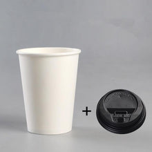 Load image into Gallery viewer, 50pcs High White Coffee Cups