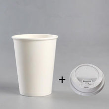 Load image into Gallery viewer, 50pcs High White Coffee Cups