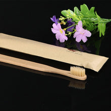 Load image into Gallery viewer, Soft Bristle Bamboo Handle Toothbrush
