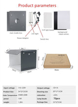 Load image into Gallery viewer, Softbox LED Light Photo Box
