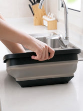 Load image into Gallery viewer, Portable Folding Washbasin Plastic
