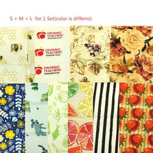 Load image into Gallery viewer, Reusable Beeswax Cloth  Bag  Plastic
