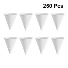 Load image into Gallery viewer, 250pcs Disposable Cone Paper Cups
