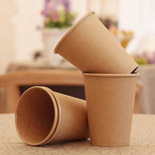 Load image into Gallery viewer, 20pcs 420ml Kraft Paper Cups
