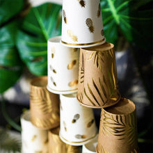 Load image into Gallery viewer, 8pcs Disposable  Brown Paper Cups
