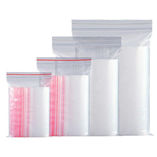 Load image into Gallery viewer, 100pcs/lot Zip Lock Plastic Bags
