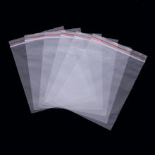 Load image into Gallery viewer, 100pcs/lot Zip Lock Plastic Bags
