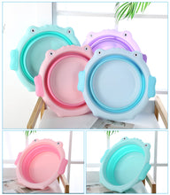 Load image into Gallery viewer, Portable Travel Folding Plastic Washbasin
